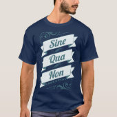 Vorraussetzungs-lateinische Phrasen-wesentliches T-Shirt (Vorderseite)