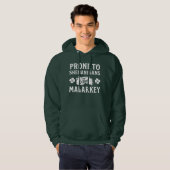 Vorreiter für Shenanigans und Malarkey St Patrick' Hoodie (Vorne ganz)