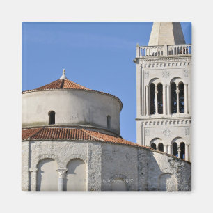 Vorromanesque-Kirche des 9. Jahrhunderts Magnet