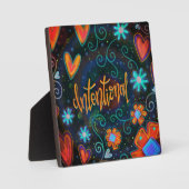 Vorsätzliche Motivierend Hübsche Inspiritivität Fotoplatte (Vorderseite)