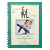 Vorschlag Bride's Wedding Planner Notebook (grün) Notizblock (Vorderseite)