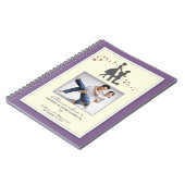 Vorschlag Bride's Wedding Planner Notebook (lila) Notizblock (Linke Seite)
