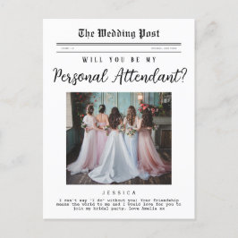 Vorschlag des persönlichen Betreuers, elegante Zei Postkarte