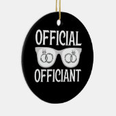 Vorschlag eines offiziellen Offiziers für Hochzeit Keramik Ornament (Rechts)