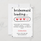 Vorschlag für Bridesmaid Loading Hearts Bridesmaid (Vorderseite)