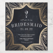 Vorschlag für Deko-Grenzübertrittsstellen Weinetikett (Einzelnes Label)