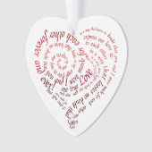 Vorschlag für die jeweils andere Verlobung Ornament (Vorderseite)