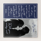 Vorschlag für ein benutzerdefiniertes Foto heirate Puzzle (Horizontal)