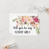 Vorschlag für ein Blumengurt Karte (Vorderseite/Rückseite Beispiel)