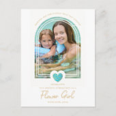 Vorschlag für ein Foto "extravagant Blauer Blauer Postkarte (Vorderseite)