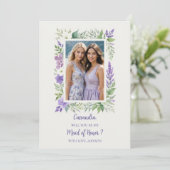 Vorschlag für ein Foto mit Blumenrahmen (Stehend Vorderseite)