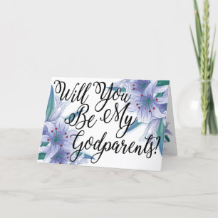 Vorschlag für ein Foto mit floralen Eltern Karte