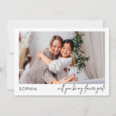 Vorschlag für ein Minimalistisches Schwarzes Foto (Vorderseite)