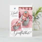 Vorschlag für ein modernes Foto Einladung (Stehend Vorderseite)