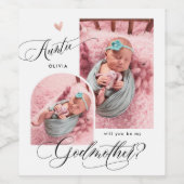 Vorschlag für ein modernes Foto Weinetikett (Einzelnes Label)