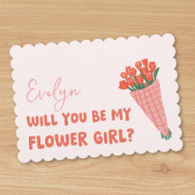 Vorschlag für ein Personalisiertes Blumenmädchen "