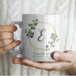 Vorschlag für ein personalisiertes Bridesmaid-Brau Kaffeetasse