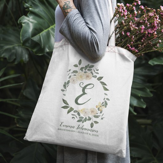Vorschlag für ein personalisiertes Bridesmaid-Brau Tragetasche