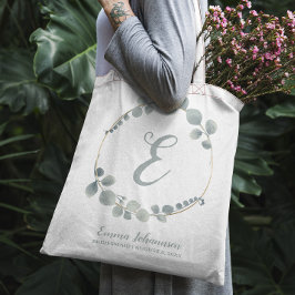 Vorschlag für ein personalisiertes Bridesmaid-Brau Tragetasche