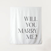 Vorschlag für eine Eheschließung Unterschrift heru Wandteppich (Vorderseite)