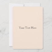 Vorschlag für eine farbenfrohe Floral Hummingbird  Save The Date (Rückseite)