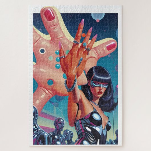 Vorschlag für eine grenzüberschreitende Ehe Puzzle (Vertikal)