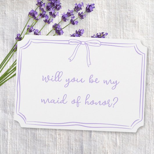 Vorschlag für eine handgeschriebene Coquette Bow-T Einladung