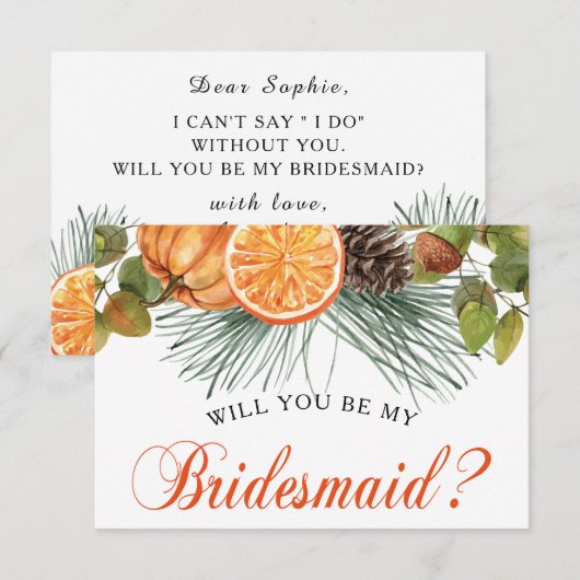 Vorschlag für eine Herbstüberbrücke (Vorne/Hinten)