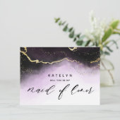 Vorschlag für eine Lila Trauzeugin von Ethereal Mi (Stehend Vorderseite)