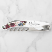 Vorschlag für eine magische Blumenüberlieferung Kellnermesser (Rückseite)