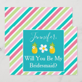 Vorschlag für eine niedliche Ananas Einladung