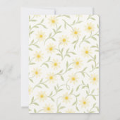 Vorschlag für eine niedliche Blume Wasserfarbe Karte (Rückseite)