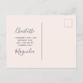 Vorschlag für eine niedliche Brauerei Ankündigungspostkarte (Rückseite)