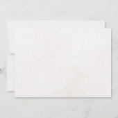 Vorschlag für eine personalisierte botanische Pfla Mitteilungskarte (Rückseite)