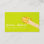 Vorschlag für eine Visitenkarte zur Haarentfernung (Vorderseite)