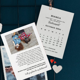 Vorschlag für einen eleganten Kalligrafiekalender 