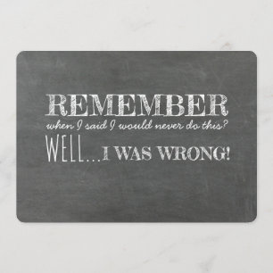 Vorschlag für einen lustigen Trauzeuge oder Trauze Einladung