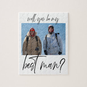 Vorschlag für einen Minimalistischen Trauzeuge Puzzle