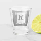 Vorschlag für einen Monogramm-Trauzeuge oder einen Schnapsglas (Rückseite)