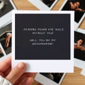 Vorschlag für einen sofortigen Retro-Trauzeuge des