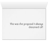 Vorschlag für einen Spaß für die Verheiratung auf (Innenansicht Horizontal (Unten))