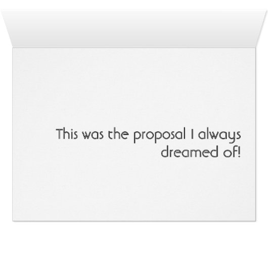 Vorschlag für einen Spaß für die Verheiratung auf (Innenansicht Horizontal (Unten))