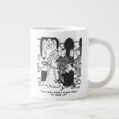 Vorschlag für einen unangemessenen Hochzeitstag - Jumbo-Tasse (Rechts)