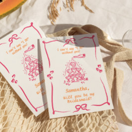 Vorschlag für handgeschriebenen Champagner Tower B Einladung