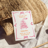 Vorschlag für handgeschriebenen Champagner Tower B Einladung