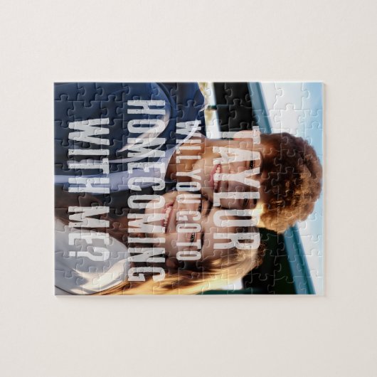 Vorschlag für ihn oder ihr häusliches Foto Puzzle (Horizontal)