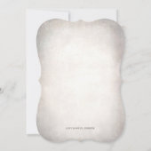 Vorschlag für Pampas Grass und Greenery Bridesmaid Einladung (Rückseite)