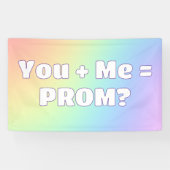 Vorschlag für Rainbow Prom Banner (Horizontal)