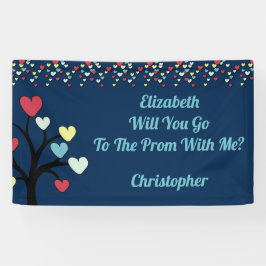 Vorschlag Gefragt an die Prom Liebe Herz Banner