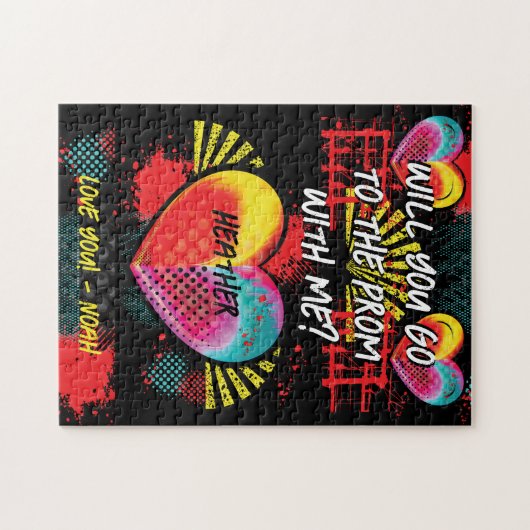 Vorschlag gehen Sie zum Prom Puzzle (Horizontal)